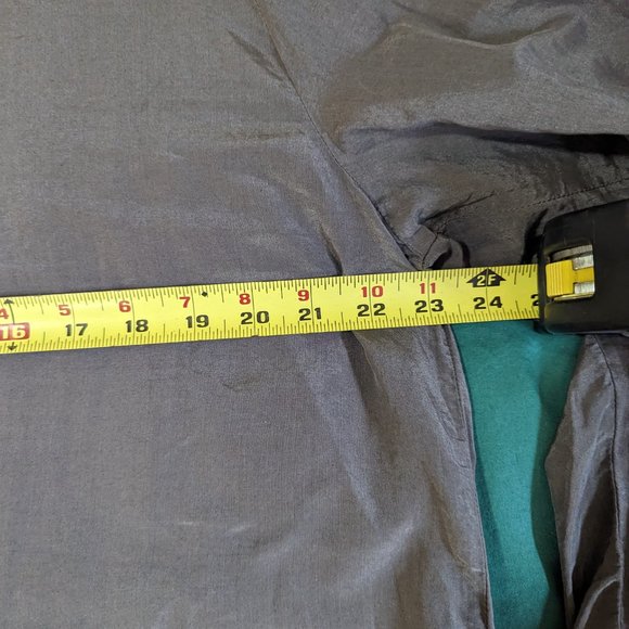 GP Shades 30% Silk half button Blouse s: M - Picture 11 of 12